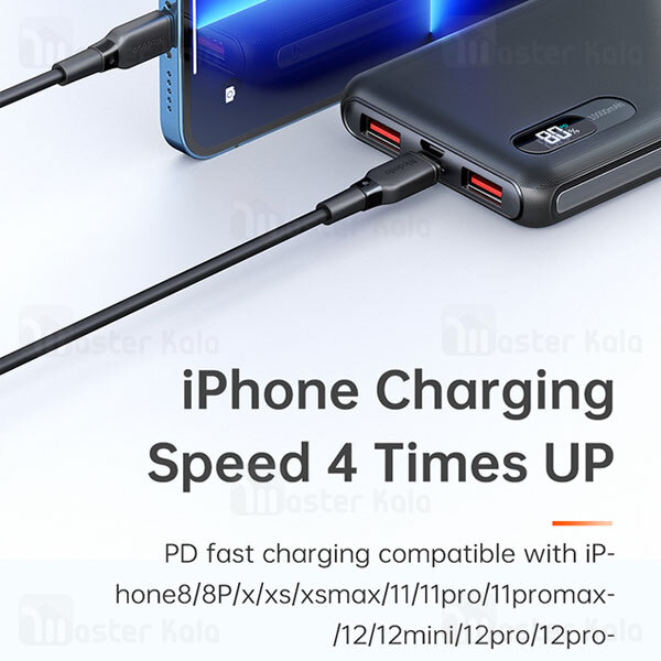 پاوربانک 10000 فست شارژ مک دودو Mcdodo MC-6041 Fast Charging Dual USB A Type C PD QC توان 22.5 وات